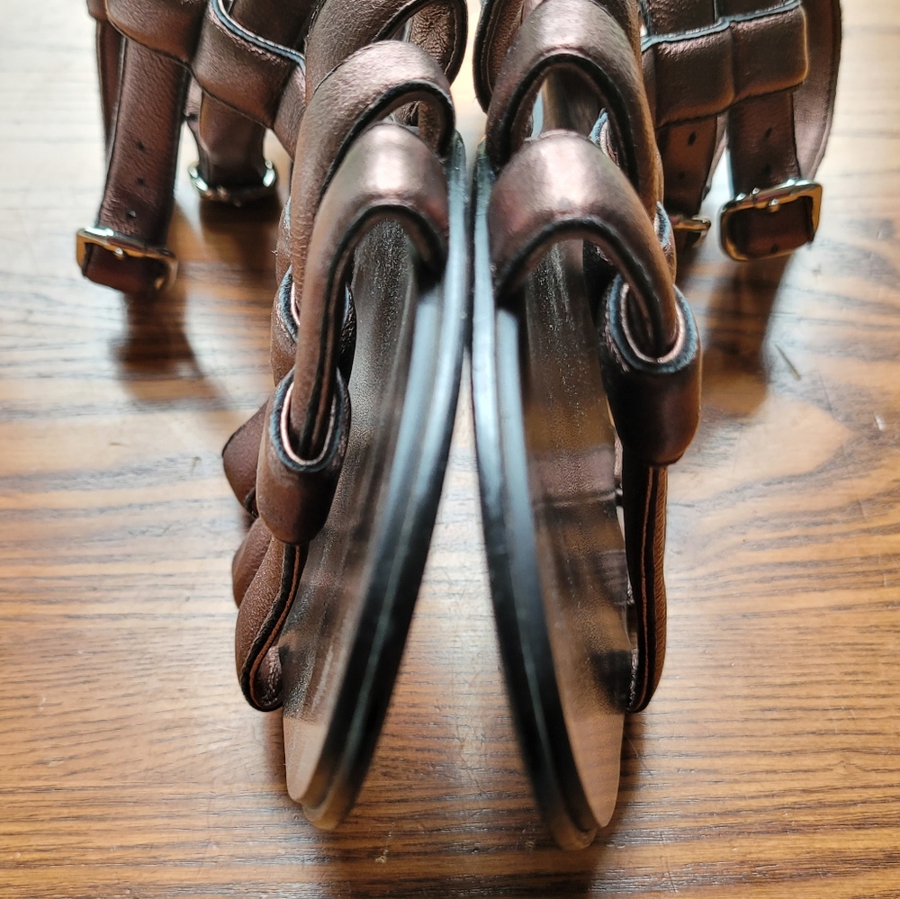 KATHRYN AMBERLEIGH | GLADIATOR SANDALS, SZ 9 - Picture 5 of 6